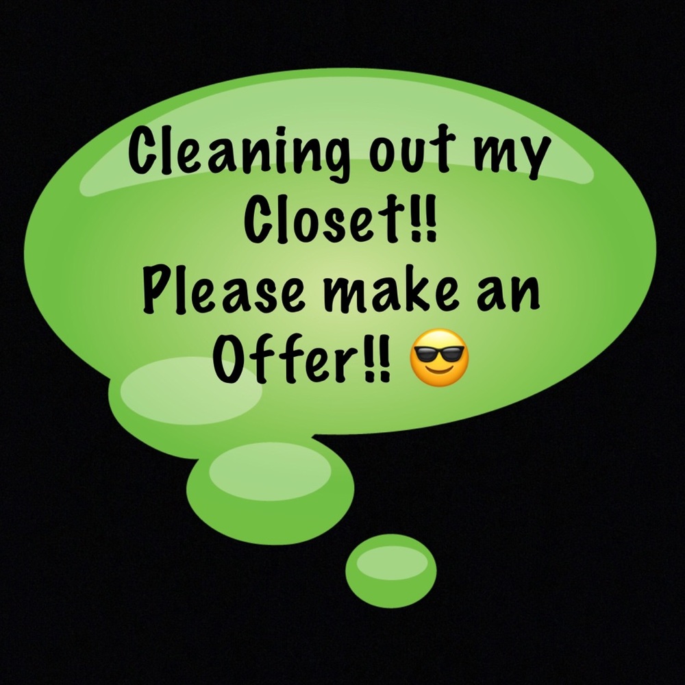 All reasonable offer accepted! Thanks 😍